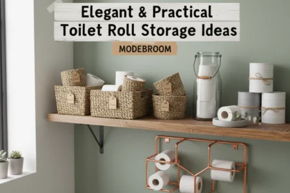 Elegant and Practical Toilet Roll Storage Ideas for a Modern Bathroom