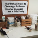 The Ultimate Guide to Choosing a Bathroom Counter Organizer for a Tidy Vanity