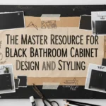 The Master Resource for Black Bathroom Cabinet Design and Styling