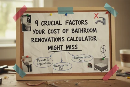 9 Crucial Factors Your Cost of Bathroom Renovations Calculator Might Miss