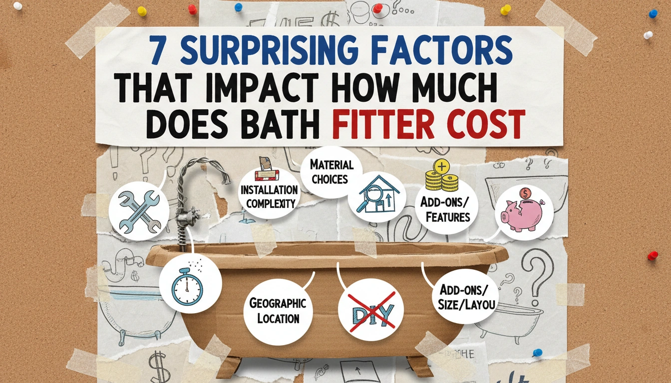 7 Surprising Factors That Impact How Much a Bath Fitter Costs