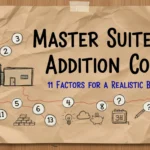 11 Critical Factors Influencing Your Master Suite Addition Cost