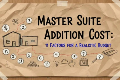 11 Critical Factors Influencing Your Master Suite Addition Cost
